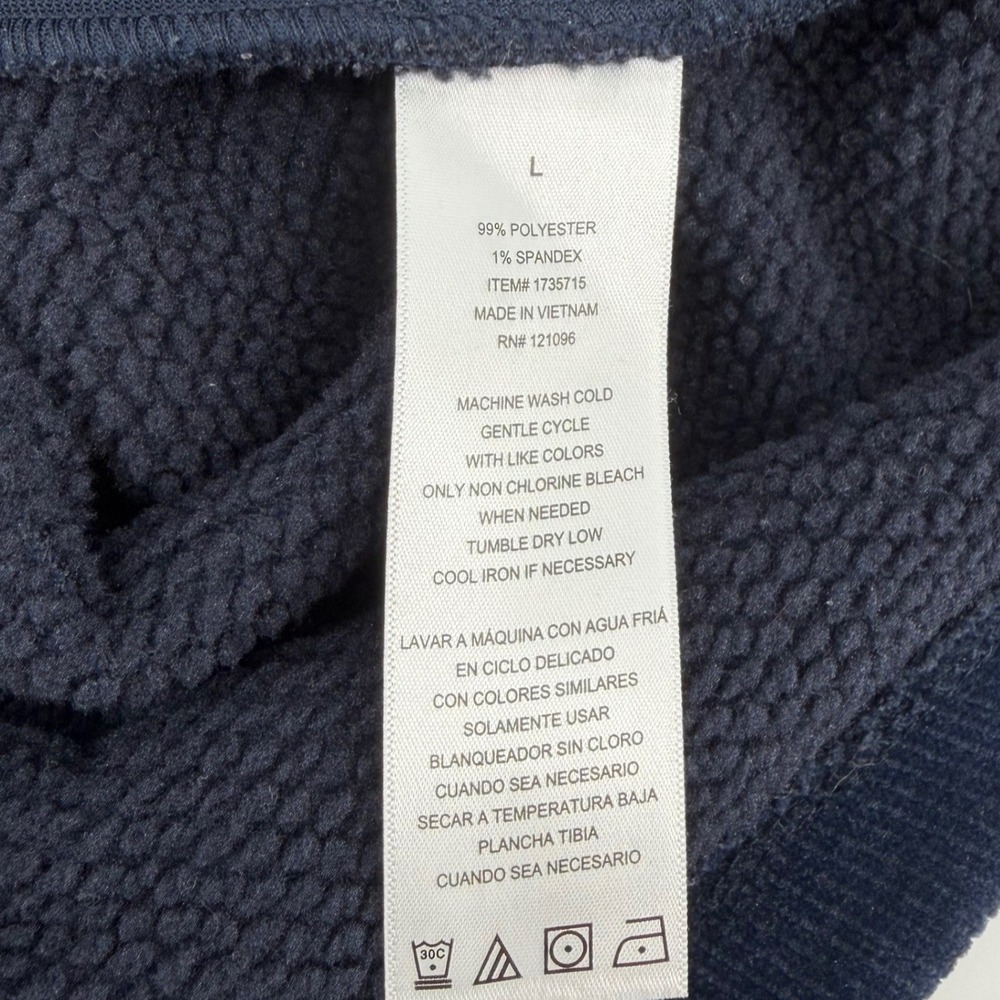 Copper Oak Supply Co Corduroy Snap Front Jacket Navy Blue Men's Size L - Picture 6 of 9